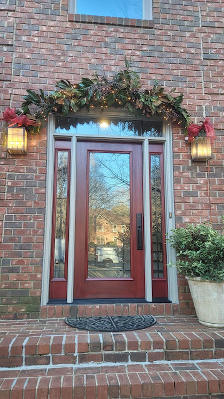 Beautiful replacement door installed by FWD Carolina